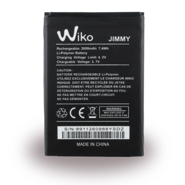 Wiko - S4300ae Original Spare Part Akku - 2000mAh