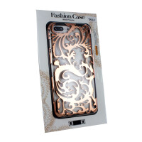 Cyoo Fashion Metal Hülle iPhone 7,8 Pink