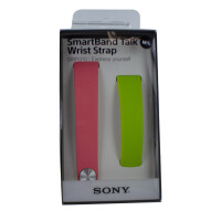 Sony - SmartBand Bänder - Large Pink-Grün SWR310