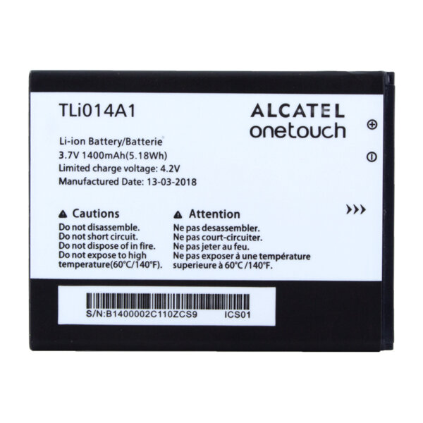 Alcatel - TLi014A1 Original Akku - 1400mAh