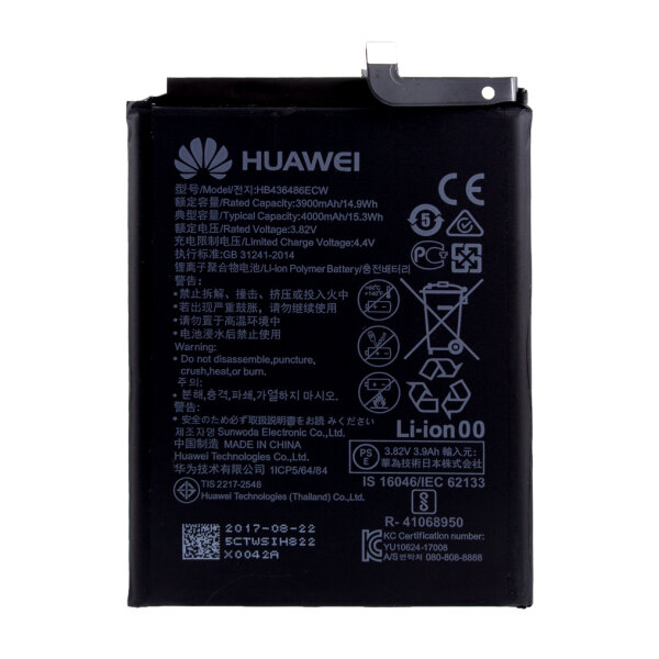 Huawei - HB436486 Original Akku - 4000mAh