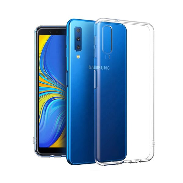 Cyoo Silikon Hülle Cover Galaxy A7 Transparent