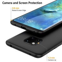 Cyoo Liquid Silikon Hülle Cover Mate 20 Pro