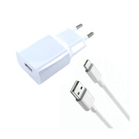 Xiaomi MDY-08  Schnellladegerät 10W + USB-C Kabel