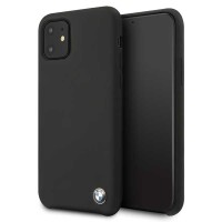 BMW Hard Silikon Hülle Cover iPhone 11 Pro Schwarz