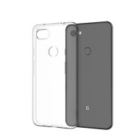 Cyoo Silikon Hülle Cover Google Pixel 3 klar