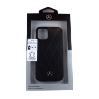 Mercedes Wave Line Hülle iPhone 12 Mini Schwarz