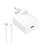 Oppo OP92 Schnellladegerät 18W + USB-C Kabel