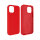 Cyoo Liquid Silikon Hülle iPhone 13 Rot Cover