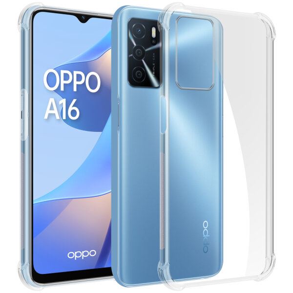 Oppo Silikon Hülle A16 transparent Original Cover