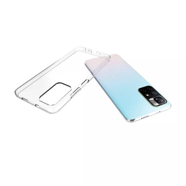 Xiaomi Silikon Hülle Redmi Note 11 Pro+Transparent