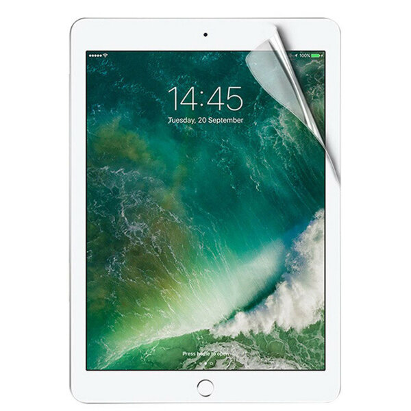 2x Display SchutzfolieKlar für Apple iPad 10.2 2019 Clear Kunststoff-Folie