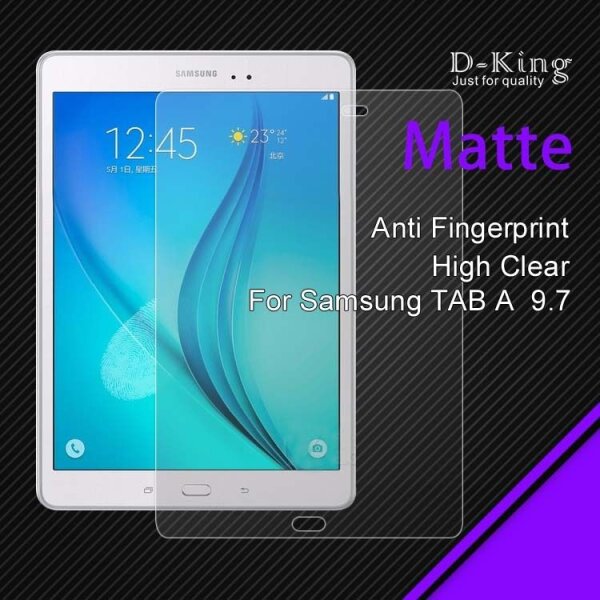 2x Samsung Galaxy Tab A 9.7 Zoll Display Schutzfolie Matt (3-lagig) T550 T550N